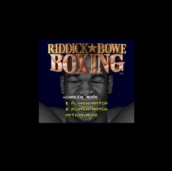 

Riddick Bowe Boxing USA Version 16 bit Big Gray Game Card For NTSC Game Player