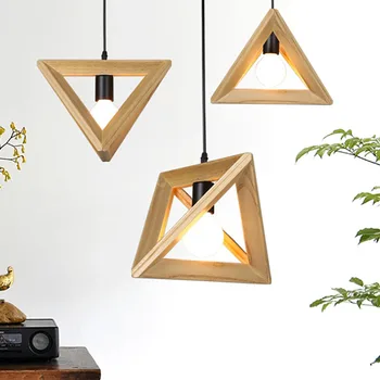 

Modern Hanging Modern Nordic Designers Fountain Handmade Oak Wooden Pine Cone Lights Hanging Pine Cone Wood Pendant Lamp