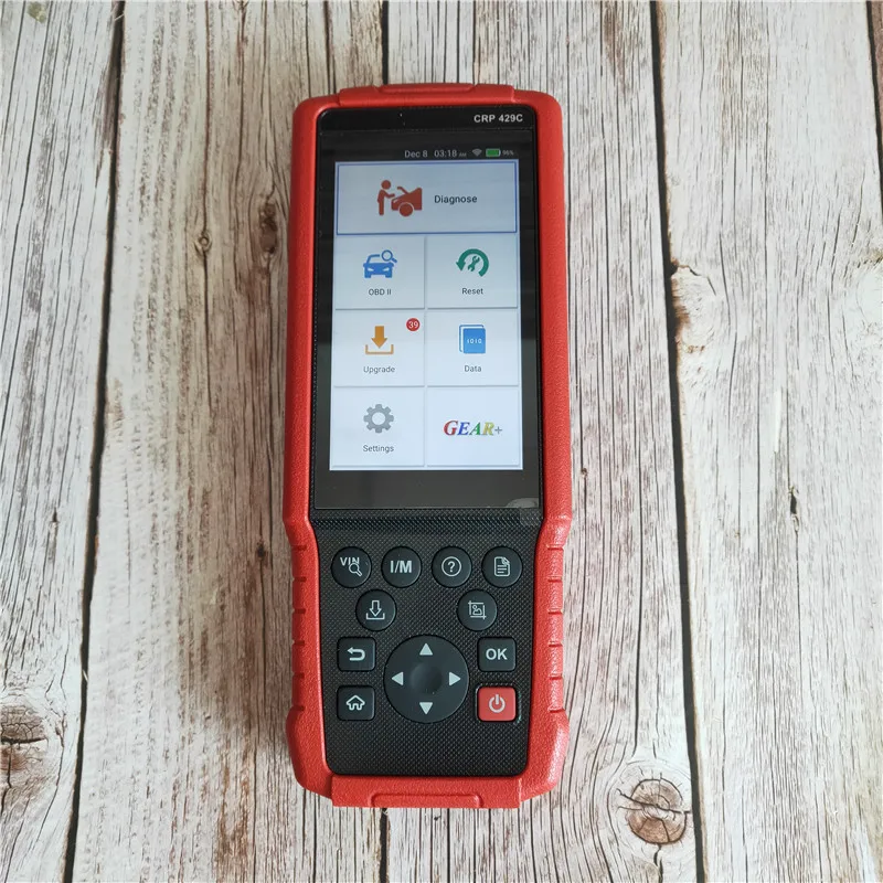 LAUNCH X431 CRP429C OBD2 считыватель кодов для двигателя/ABS/подушки безопасности/AT + 11 сервис