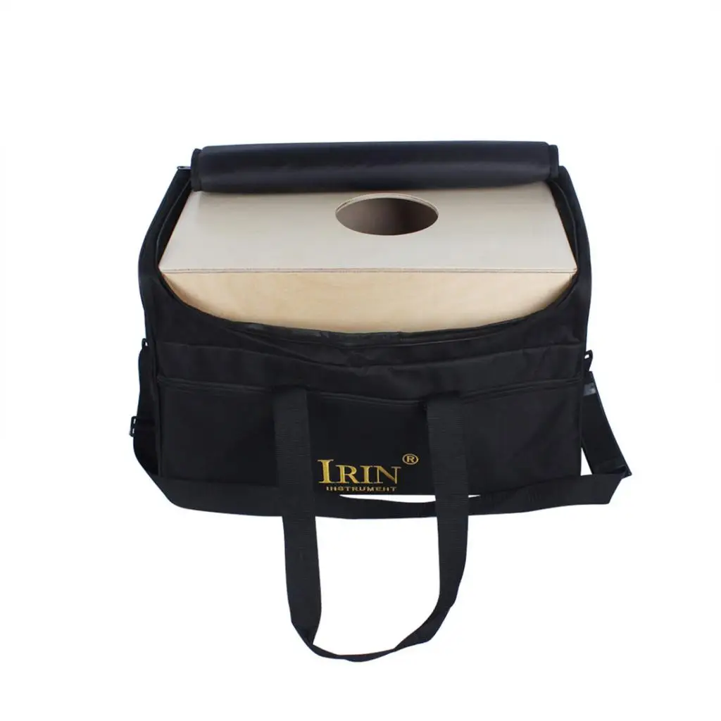 Черный Carry Плечо Cajon Gig Bag Box Drum Протектор 49x30x31,9 см