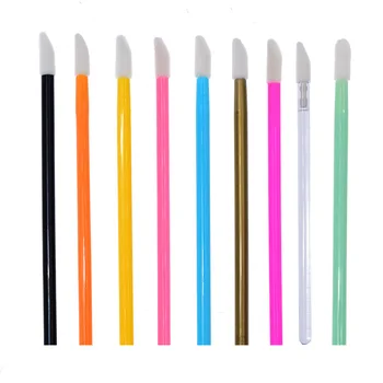 

2000 Pcs Disposable Lip Brush Cotton Makeup Brushes Lash Extension Lipstick Gloss Wands Multi-colors Cosmetic Makeup Tools