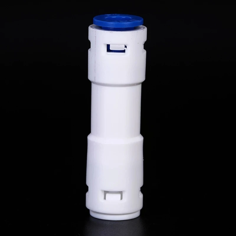 Reverse Osmosis Water Filter One Way Check for Valve Certified Plastic Push Fit Quick Connect RO Fittings 1/4 Inch 2 Pcs, reverse osmosis water filter