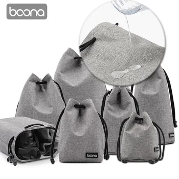 

Protect Lens Bag DSLR Bag For Camera Nikon Canon Sony Olympus Fuji Lycra Camera Bag Case For Lenses Photographic Pouch