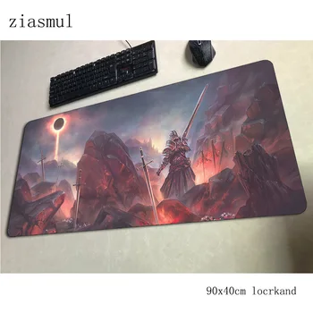 

dark souls padmouse 900x400x3mm gaming mousepad game 3d large mouse pad gamer computer desk pc mat notbook mousemat