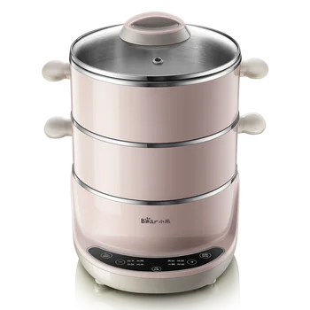 

Stainless Steel Double-layer Electric Steamer Multifunction Electric Cooker Egg Boiler Food Warmer Food Steamer Pot Steam Cooker