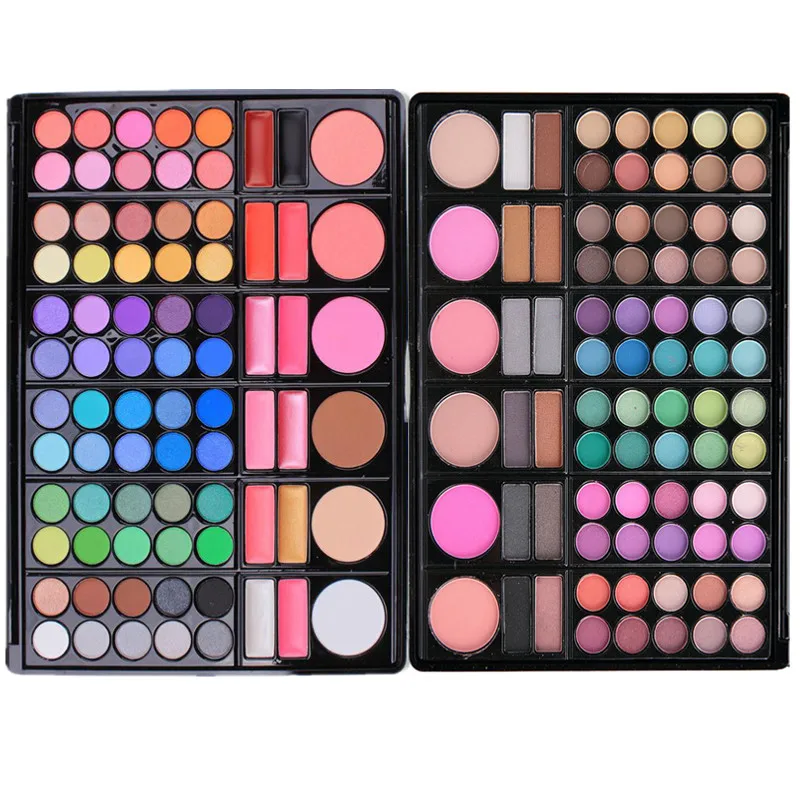 78 Colors Eyeshadow Palette Matte Glitter EyeShadow Diamond Shimmer Eye Primer Luminous Shadow Smoky Warm Color Make Up Tool |