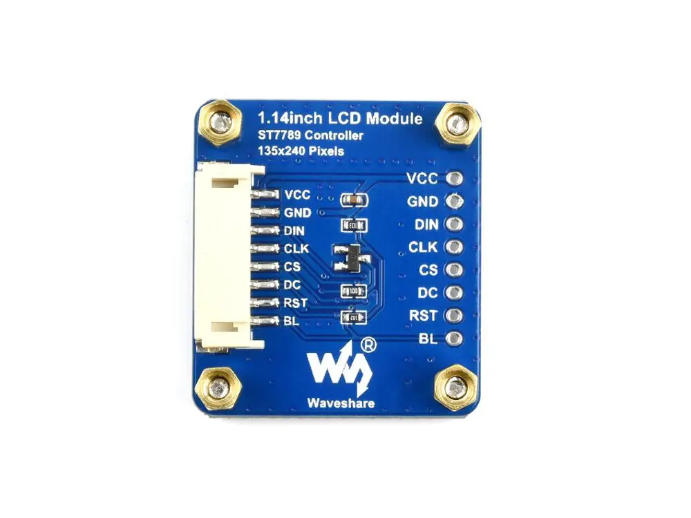 1.14 ġ LCD ÷ , IPS ũ, 65K RGB , 240  135 ػ, SPI ̽