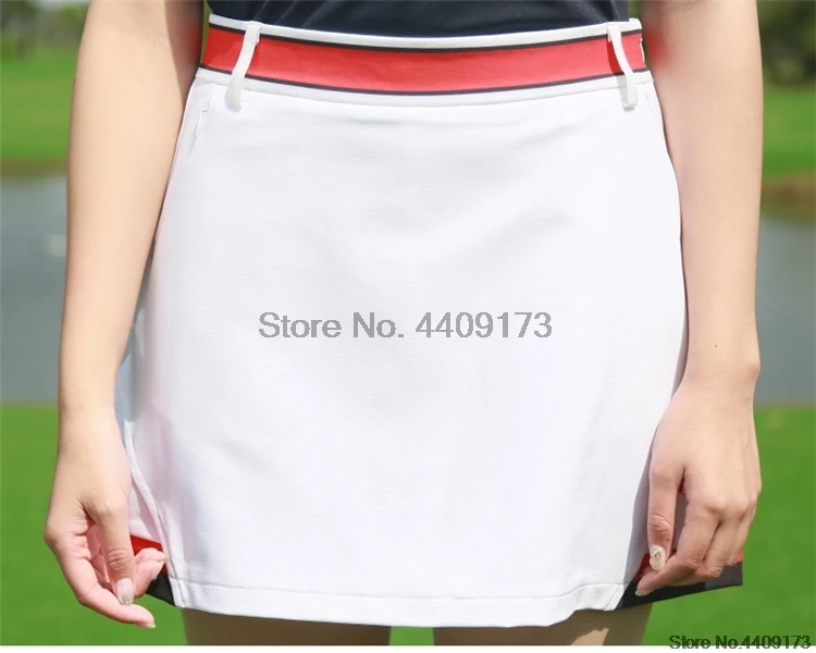 Pgm Golf женский комплект одежды, рубашки с коротким рукавом, а-юбка с подкладом, наборы, женские дышащие мягкие спортивные костюмы для гольфа/тенниса AA60482