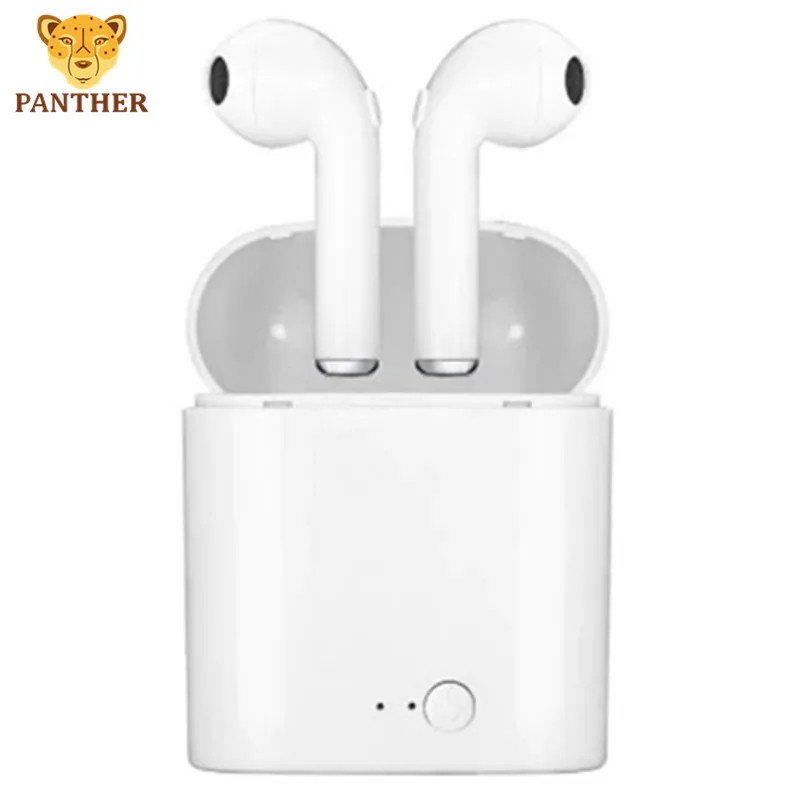 i7s Mini TWS Earphones Dual Wireless Bluetooth Earbuds with Charging Dock