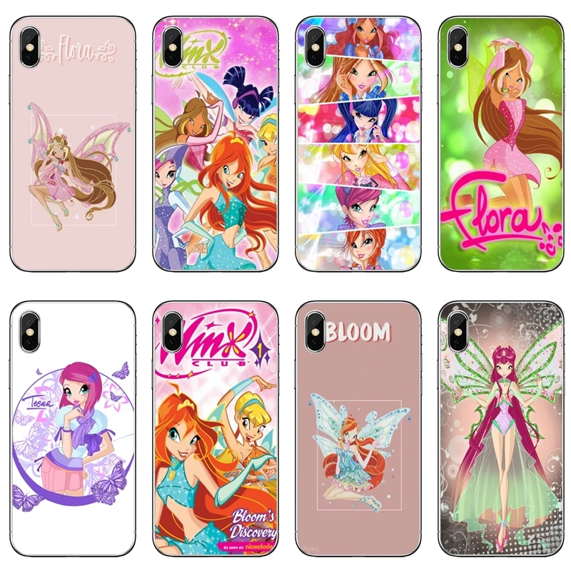 

Winx Club bloom Tecna flora For Huawei Mate 20 10 9 P30 P20 P10 P9 pro Lite P Smart plus 2019 Accessories phone case