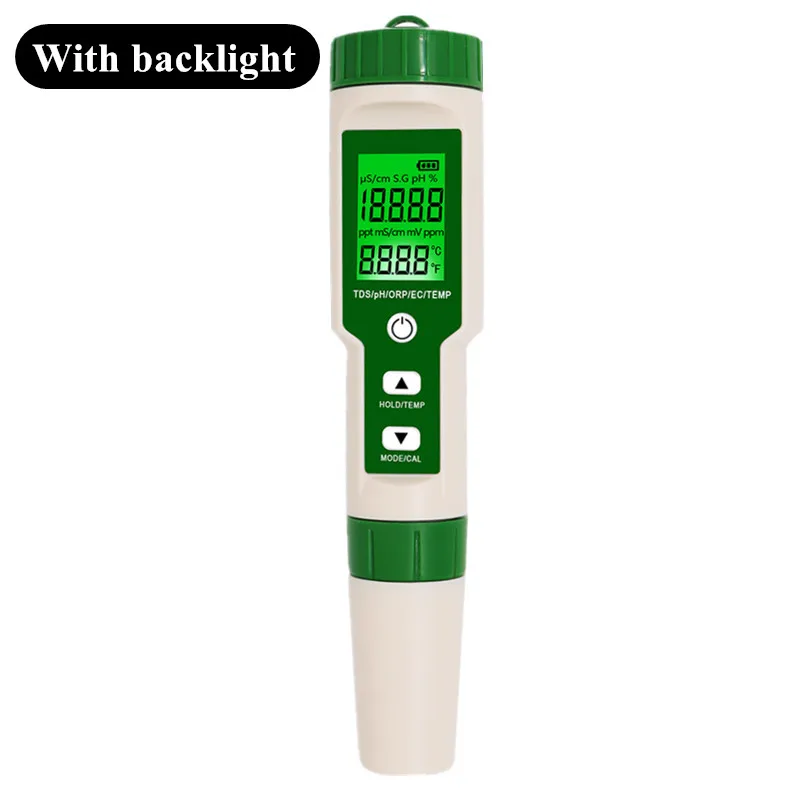 long feeler gauges 5 in 1 PH/TDS/EC/ORP/Temperature Meter PH Meter Digital Water Quality Monitor Tester for Pools Drinking Water Aquariums 40% off home depot calipers Measurement & Analysis Tools