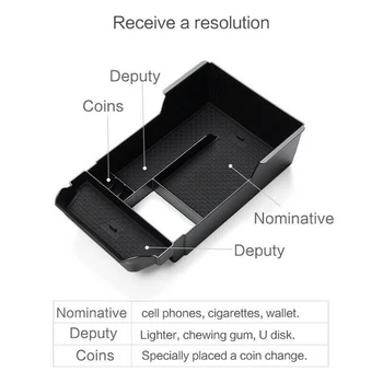 

100% Brand New Car Armrest Storage Box Fit For Mazda CX-30 2019 2020 Central Control Tidying Durable And Practical