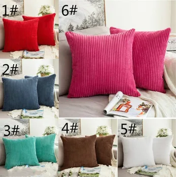 

Pillow Case Wave Striped Pillow Cover Home Sofa Throw Pillow Cases Square Cushion Cover Christmas Car Decorative Bedroom Decor