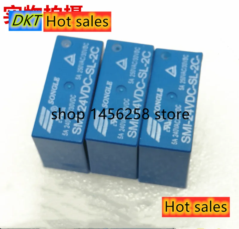 2 teile вещей/партия Мощность генератор импульсов SMI-05VDC-SL-2C SMI-12VDC-SL-2C SMI-24VDC-SL-2C 5 В, 12 В, 24 В постоянного тока, 5A 250VAC/30VDC 8pin