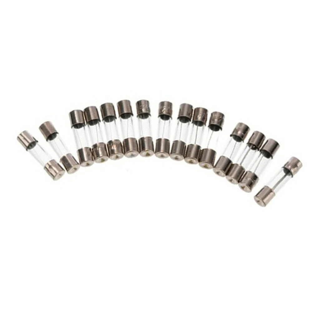 150 шт предохранители для автомобильных грузовиков 20 мм, электрические предохранители 0.1A-20A 250 V, ассортимент деталей