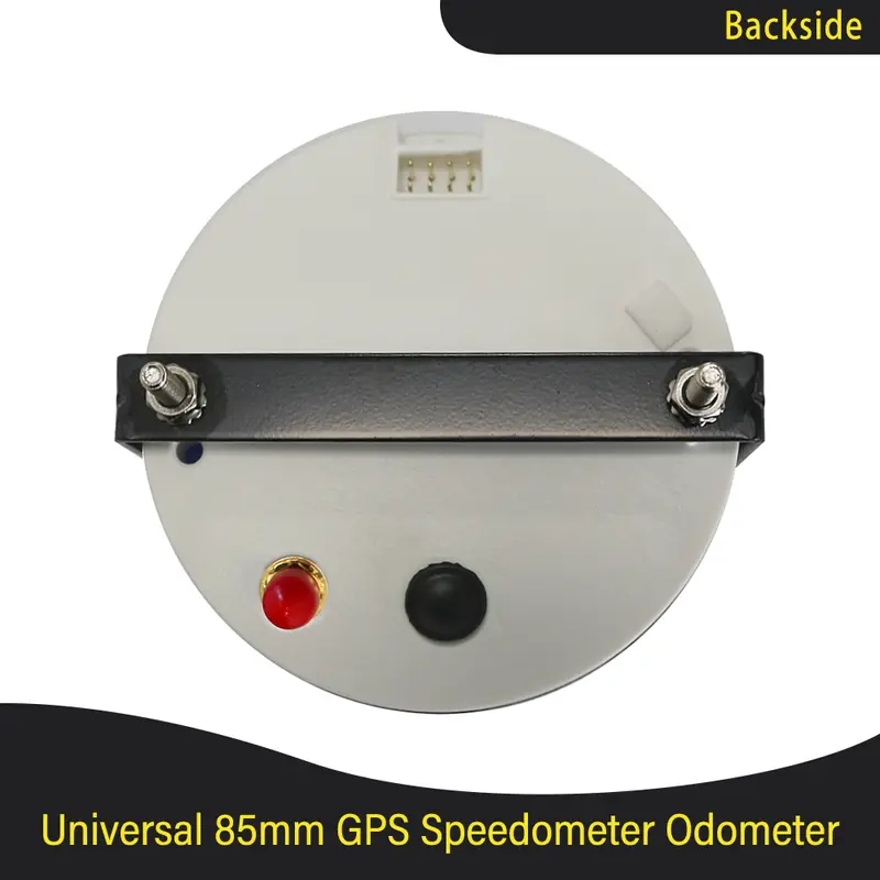 ELING New 85mm GPS Speedometer 120km/h 200km/h Speed Gauge Odometer UTV Motorcycle Marine Boat Buggy 12V/24V With Red Backlit - Image 4
