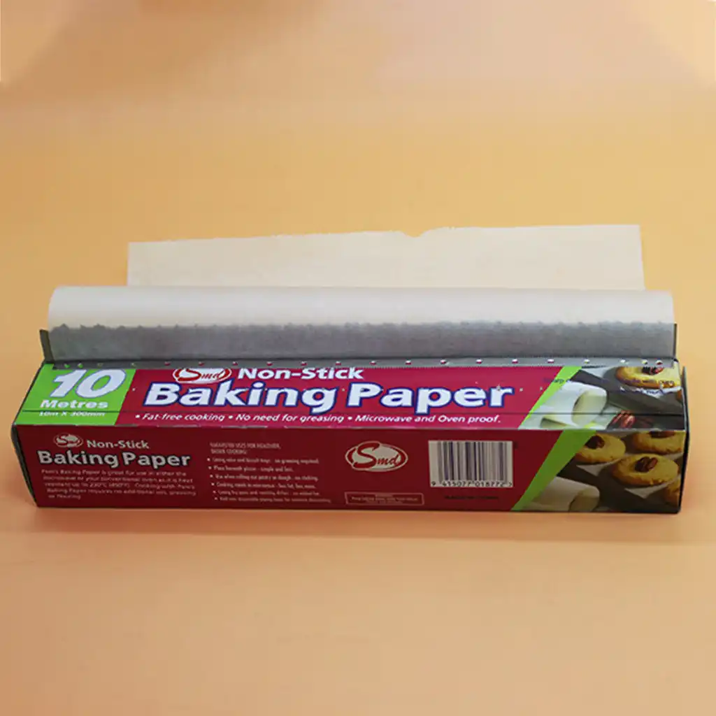 5M Non-Stick Double-Sided Silicone Oil Paper with High Temperature Resistance for Baking Cooking Frying Steaming Bread Cookie BBQ Party Baking Parchment Paper 