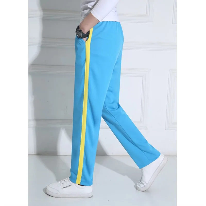 mens running pants Unisex New Pants Casual Sweatpants Striped Bastic Trousers Pants Men Joggers Simple Work Pants running track pants