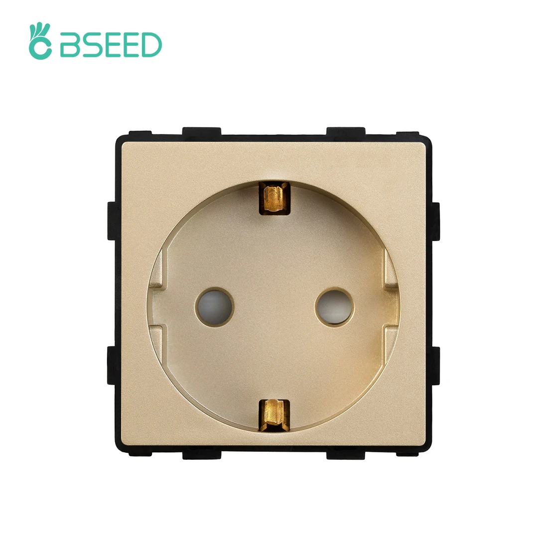 Bseed eu standard wand steckdose usb steckdose ohne glasscheibe diy funktions teile typ-c lade anschluss teil 110-250v 16a – Detail 5
