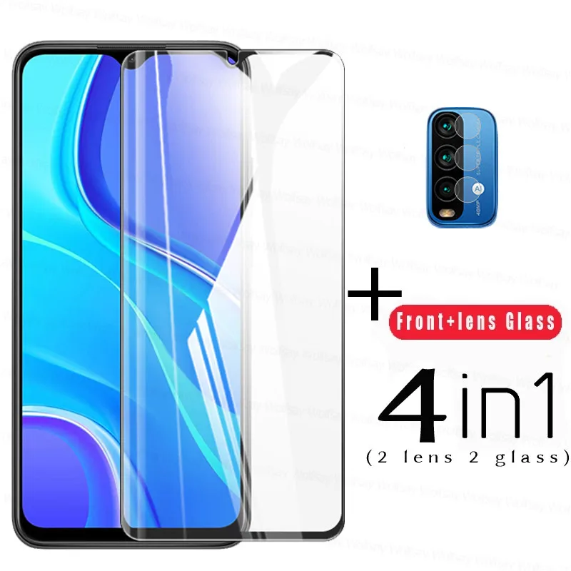 

Tempered Glass For Xiaomi Redmi 9T Glass For Redmi 9T 10 9 9A 9C Full Cover Screen Protector For Redmi Note 10 10s Pro Lens Film