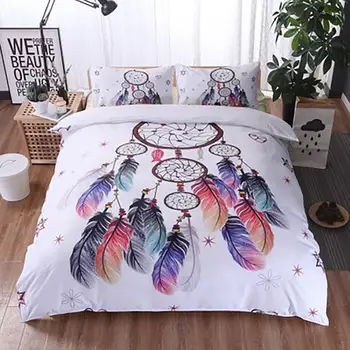 

40 Custom Wind Chimes 3D Bedding Quilt Cover and Headrest Set Home Textiles Three-Piece Set No Sheets
