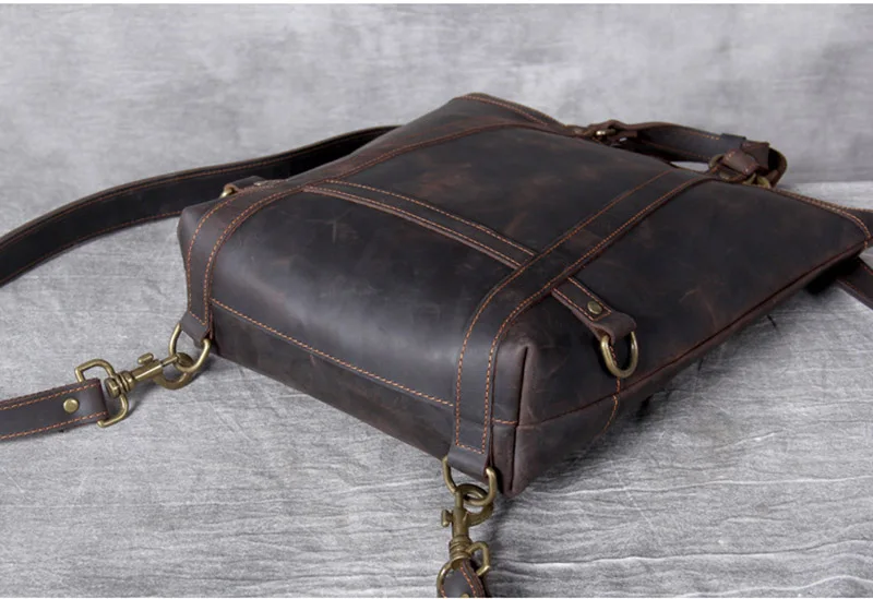 Woosir Leather Tote Backpack - Woosir