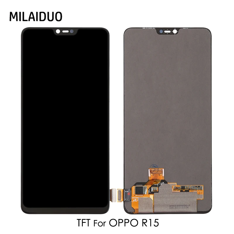 

TFT LCD Display for OPPO R15 LCD Touch Screen Digitizer Assembly Replacement Black No/with Frame Spare Parts 100% Tested