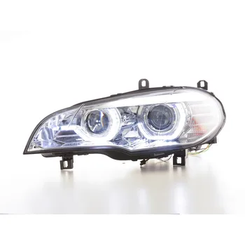 

FKSFSBM18001fari Xenon Daylight LED DRL daytime running light for BMW X5 E70 year Constr. 06-10 cromatoe