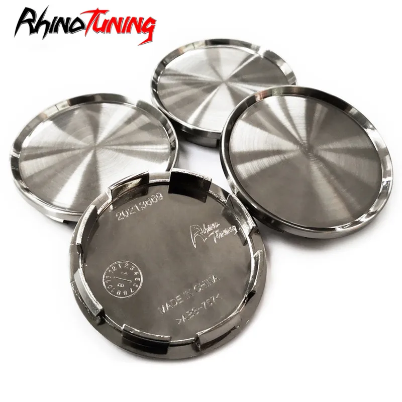 Rhino Tuning 4 Pz 63Mm 57Mm Tappi Centrali Ruota Auto Per Ruota M595 Emblema Per Oz Racing Superturismo Wrc Lm Cerchi Coprimozzo