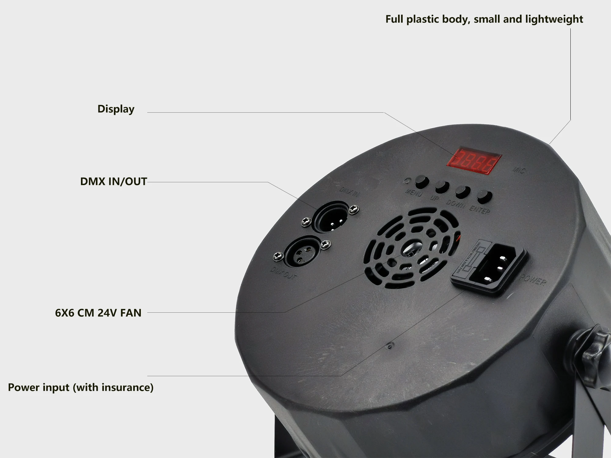 4 шт./лот 18x12 Вт пульт дистанционного управления led par ОСВЕЩЕНИЕ dmx512 большой