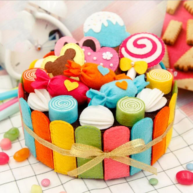 F57 Игрушечный торт DIY Обучающие Развивающие игрушки детские игрушки DIY хранение декоративная коробочка рождественские подарки для валентинки - Цвет: F57