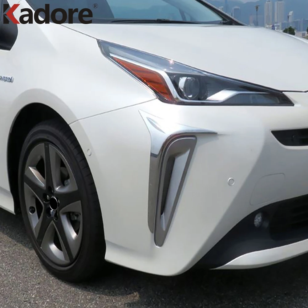 Хромированный передний противотуманный светильник для Toyota Prius Hatchback 2019 2020