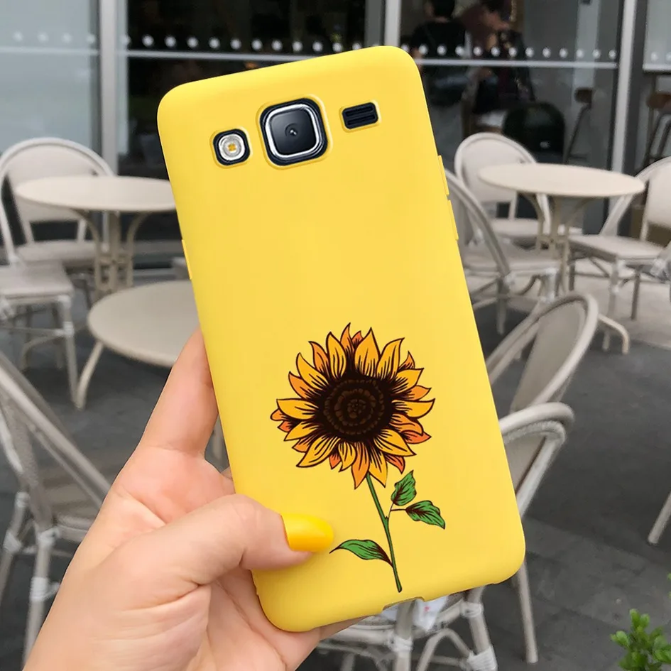 Cute Soft Silicone TPU Phone Case - Compatible with Samsung Galaxy J3 Series