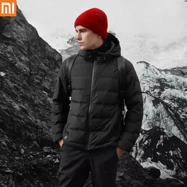 

new Xiaomi Cottonsmith Graphene temperature controlled heating down jacket Goose Plug-in sustainable heating In Stock