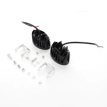 

2PCS 3Inch 12V 24V 6500K 20W Waterproof Round LED Angel Eyes Light Bar Offroad Car Boat led Work Light Hot Sale