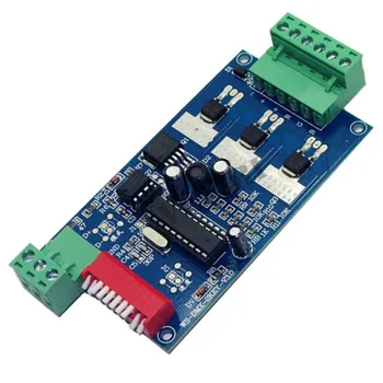 

3 Channel DMX512 Decoder Dimmer Driver 3CH RGB DMX Controller DC5V-24V for RGB LED Strip Light Tape Lamp Module