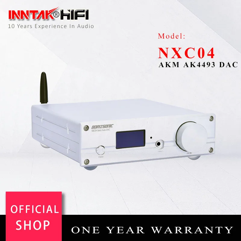 NXC04 AKM AK4493 XMOS USB DAC декодер с Bluetooth 5 0 TPA6120 наушники усилитель Поддержка 32 бит/384K DSD