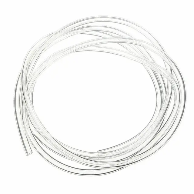 1 M Fuel Gas Line Pipe Hose For Trimmer Chainsaw Blower 2x3.5mm/2.4x4.8mm/2.5x5mm/3x5mm/3x6mm Transparent