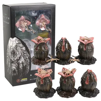 

Exquisite Mini ALIENS Covenant Figurine Facehugger Alien Egg Mini PVC Figure Model Toys Set