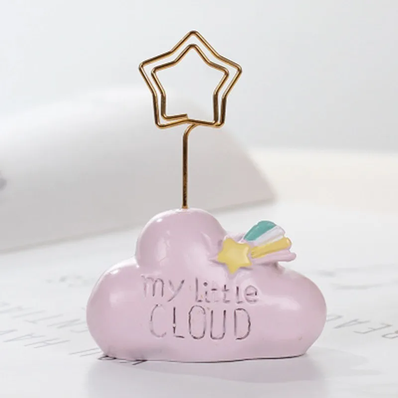 Настольная папка для заметок Kawaii в форме сердца, зажимы для стола, фото, памятки, цифры, зажимы для имени, свадебные сувениры, держатель для карт, зажимы для сообщений