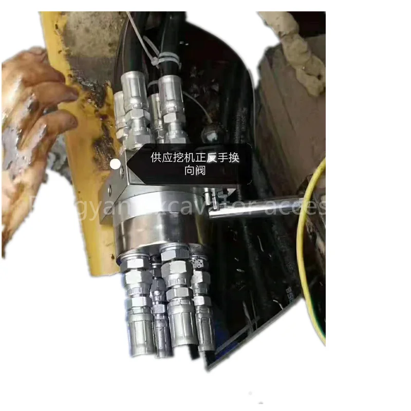 For excavator forward and backhand reversing valve Komatsu Sany Doosan Daewoo Kobelco SK hydraulic steering valve