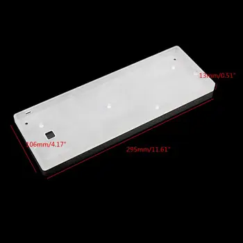 

Frosted Acrylic Case Shell PCB Plate For GH60 DZ60 Poker2 60% mini Keyboard PXPA