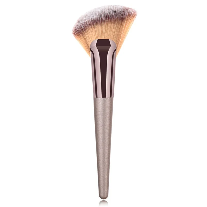 1/9 pcs Makeup Brush Foundation Brush Big Fan Brush Eyeshadow Brush Eyelash Brush Multi-functional Cosmetic Brush - Handle Color: 2