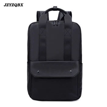 

Black Waterproof Nylon Business Backpack 14 inch Laptop Bag Multi Pocket mochila Men's Outdoor Travel mochilas