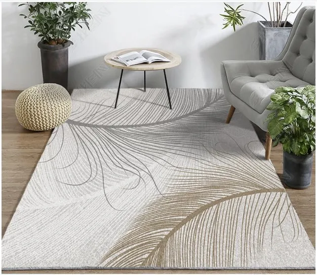 Северная Европа ins ветер ковер простой современный коврик для гостиной чайный коврик для стола Yijia напольный коврик