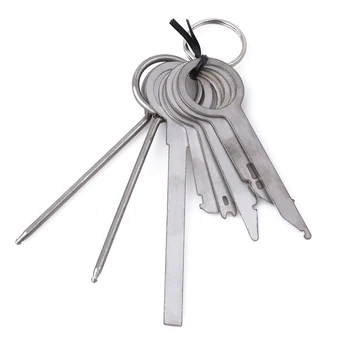 

Auto Audio Keys Disassembly Multi-function Tool For Car Hand Repair Tools Kit Interior Door Clip Panel Pry Plate