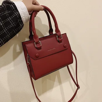 

New Style Retro Handbag Fashion Small Square Bag Single-shoulder Crossbody Bag