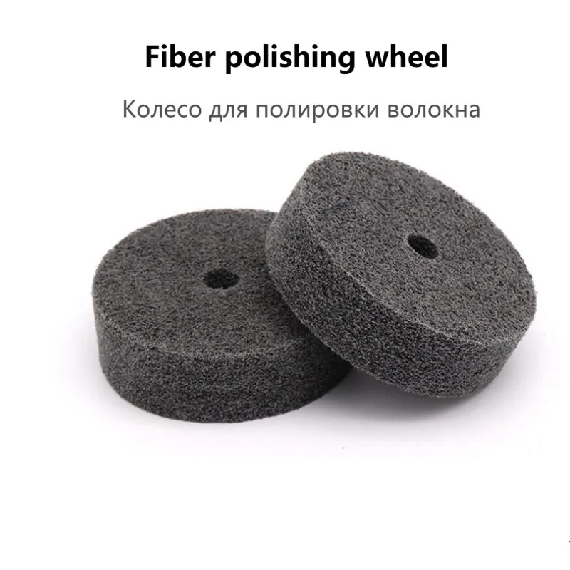 Polishing wheel 1 Pcs 75*20*10mm nylon Fiber polishing wheel Non-woven Polishing Wheel Metal Surface Finishing Woodworking polish tools