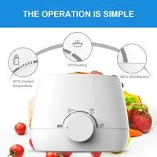 5 в 1 подогреватель молока нагреватель Универсальный двойной бутылки стерилизатор для грудного молока кормления детского питания интеллектуальная термостатическая система