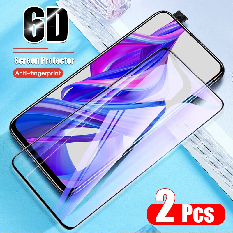 

6D Tempered Glass For Huawei Honor 9X Full Cover Curved Screen Protector Film on the for Huawei Honor 9X Pro Protective Glass